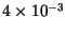 $4\times 10^{-3}$