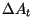 $\Delta A_{t} $